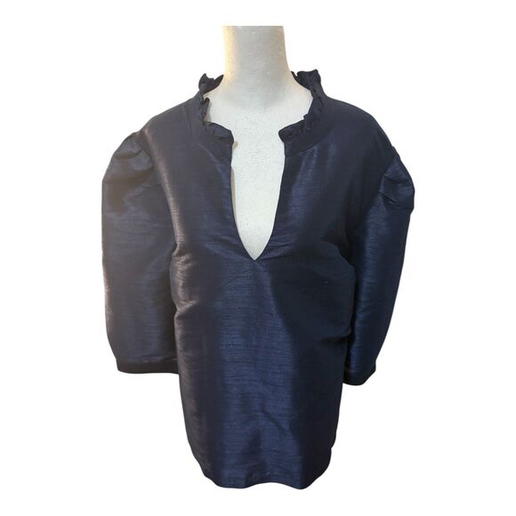 Crown And Ivy Navy Blue New 3/4 Sleeve 3X - Picture 2 of 5